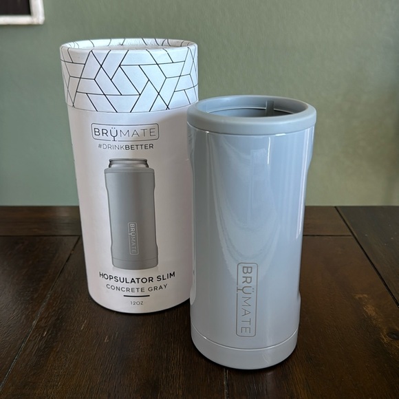 Brumate Hopsulator Slim in Concrete Gray. 12oz Slim Cans. Brand New! - Picture 1 of 3